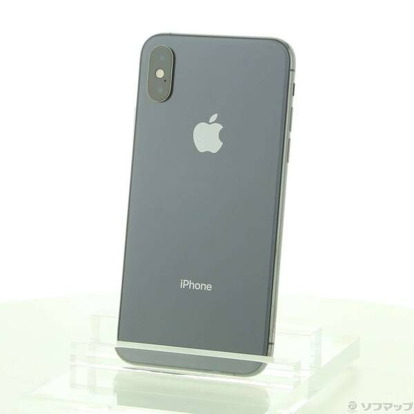 〔 〕iPhoneXS 64GB スペースグレイ MTAW2J A SIMフリー 258