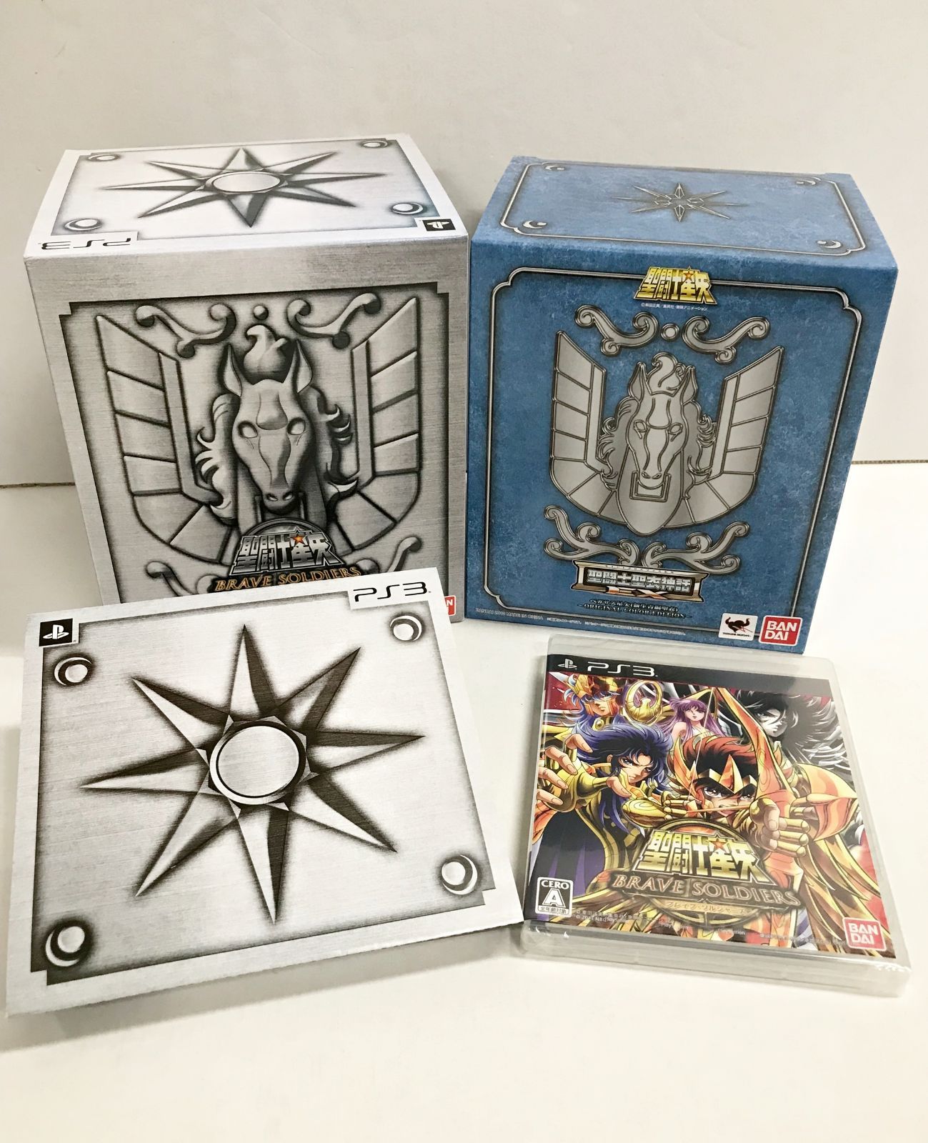28. 未開封 PS3 聖闘士星矢 ブレイブ ソルジャーズ 版 聖闘士聖衣神話EX ペガサス星矢 新生青銅聖衣 ORIGINAL COLOR EDITION 併売品
