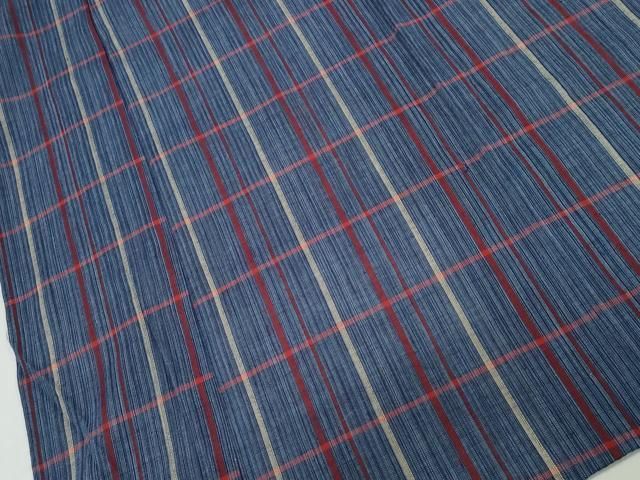 平和屋着物∴夏物 阿波しじら織