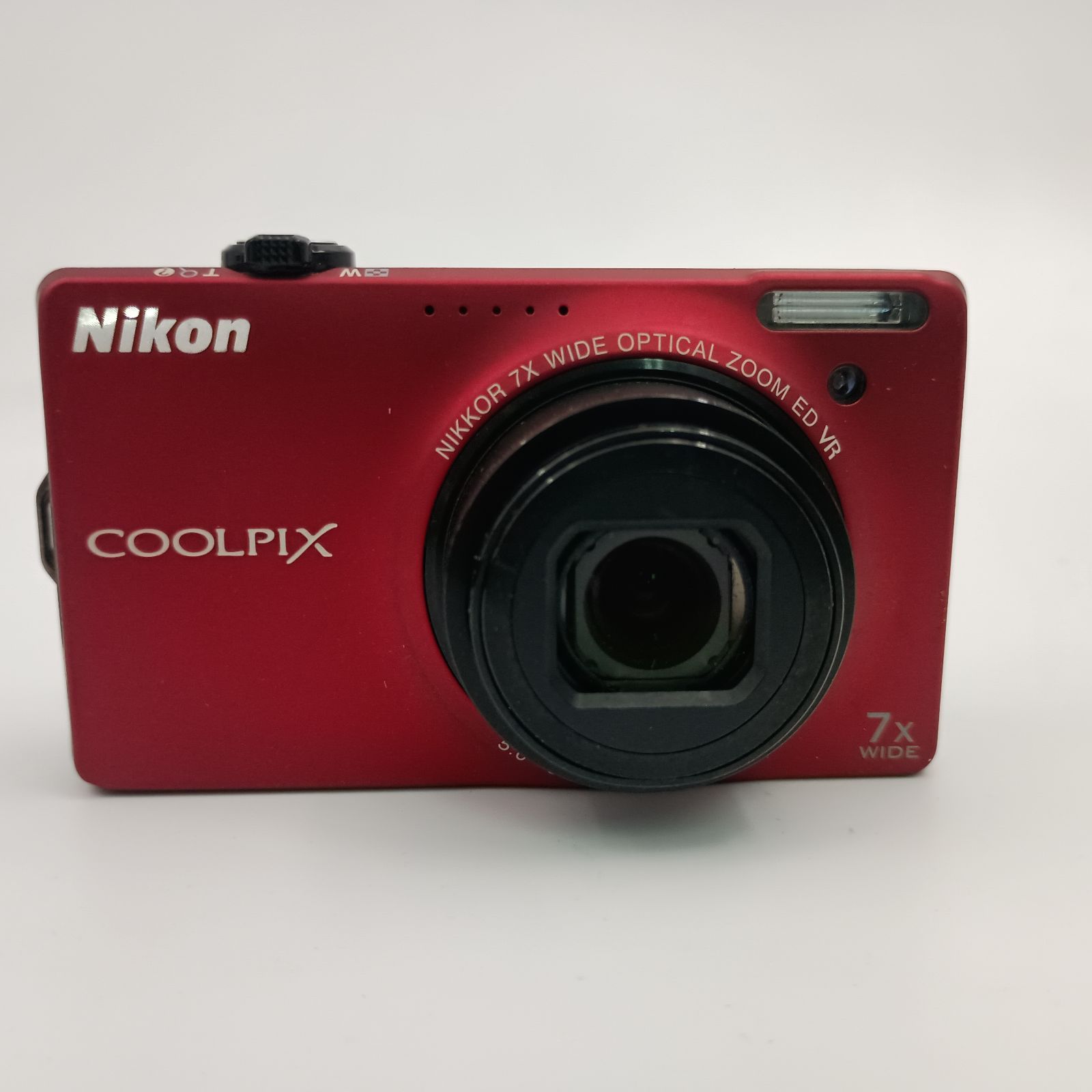 Nikon Coolpix S6000 Compact DIGITAL Camera Red コンパクト