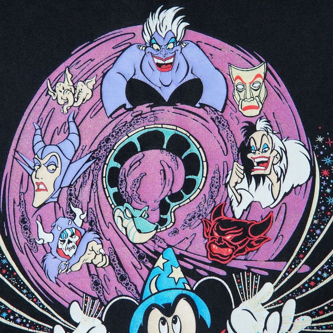 ディズニー Tシャツ XL相当 ブラック ファンタズミック