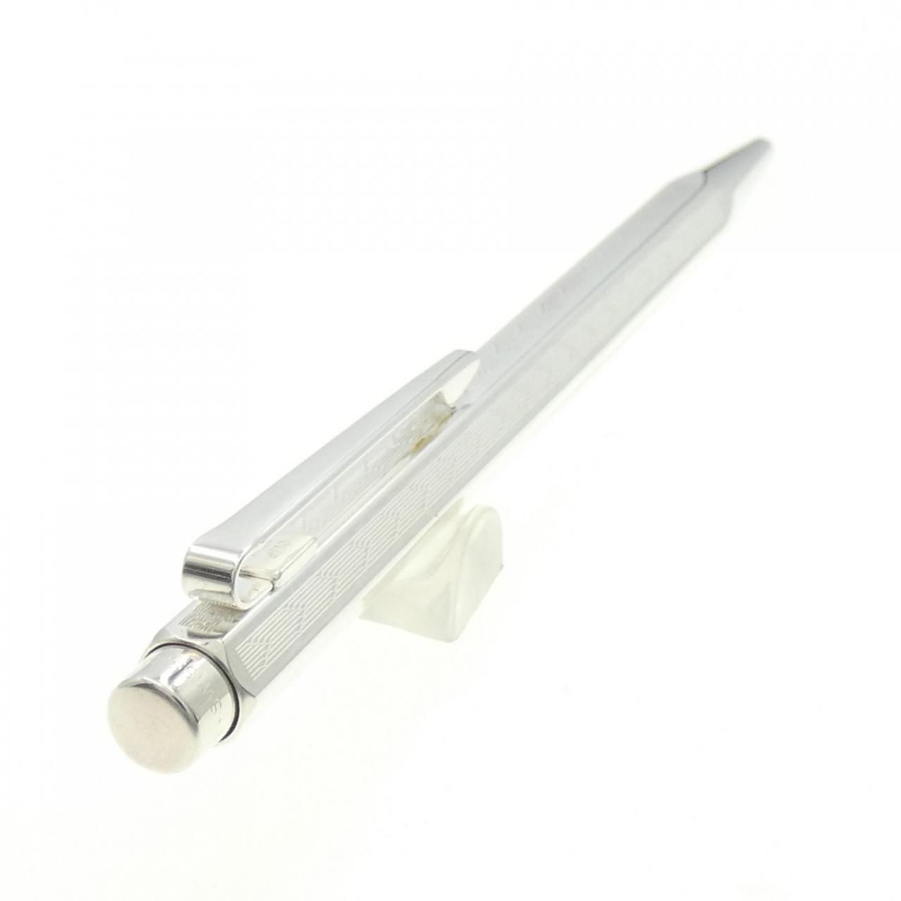 ガランダッシュエクリドール・ボールペン シルバー イニシャル入り