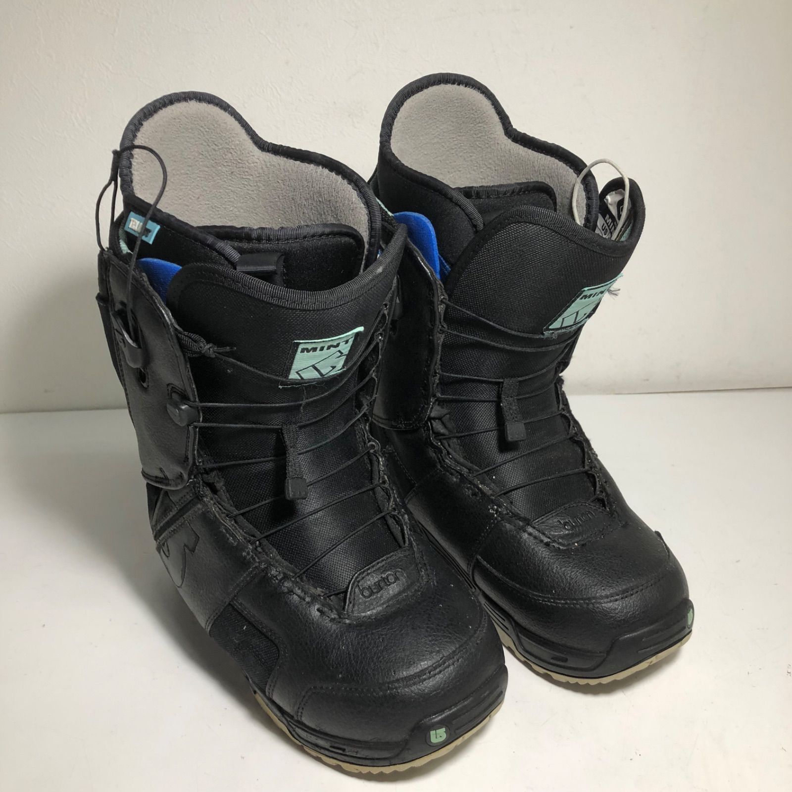 BURTON (バートン)スノーボードブーツ 黒/ ミント　23cm ☆Burton バートン MINT スノーボードブーツ ブラック 23.5cm☆ - メルカリ