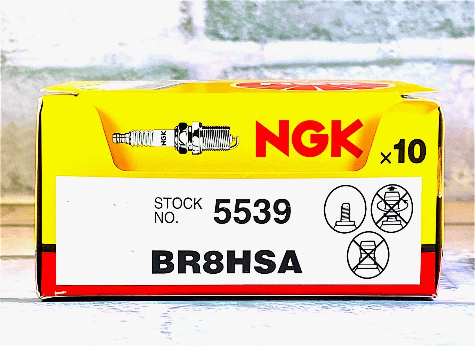 NGK BR8HSA (5539) 4個セット 新品 送料込 ホンダ ジャイロX
