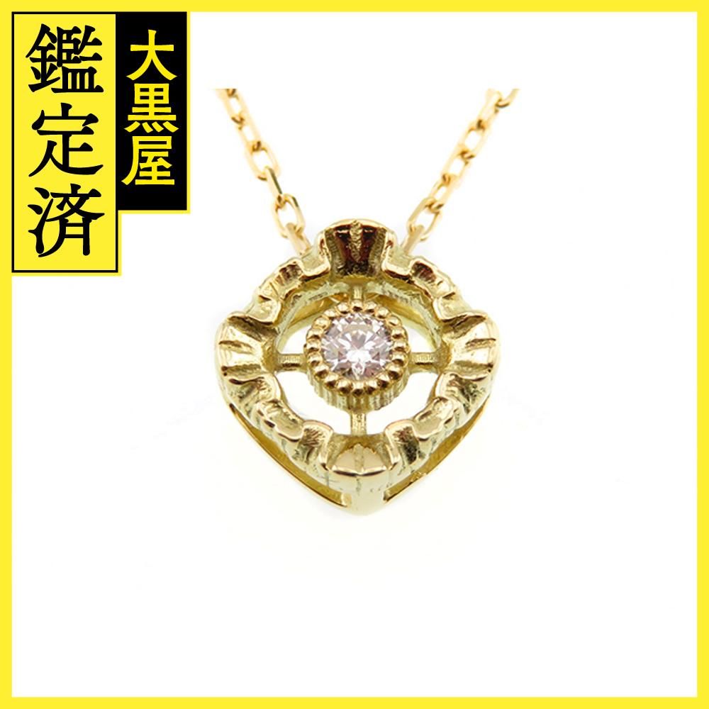 JEWELRY ノンブランドジュエリー ネックレス K18 ダイヤモンド0.03ct ...