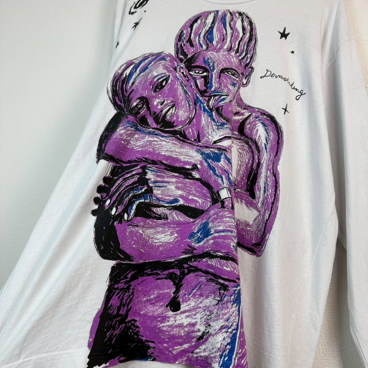 COME TEES us製 ロンT 長袖Tシャツ クルーネック グラフィックプリント