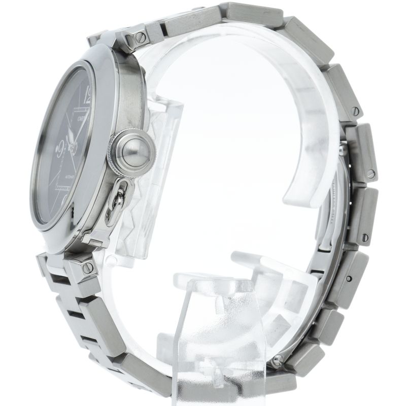 カルティエ パシャC ウォッチ W31076M7 SS ユニセックス時計 ブラック  