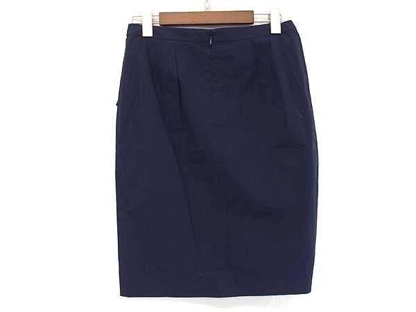 ETRO エトロ コットン×ポリウレタン タイトスカート ボトムス 表記サイズ 42 洋服 レディース ネイビー系 FU0321