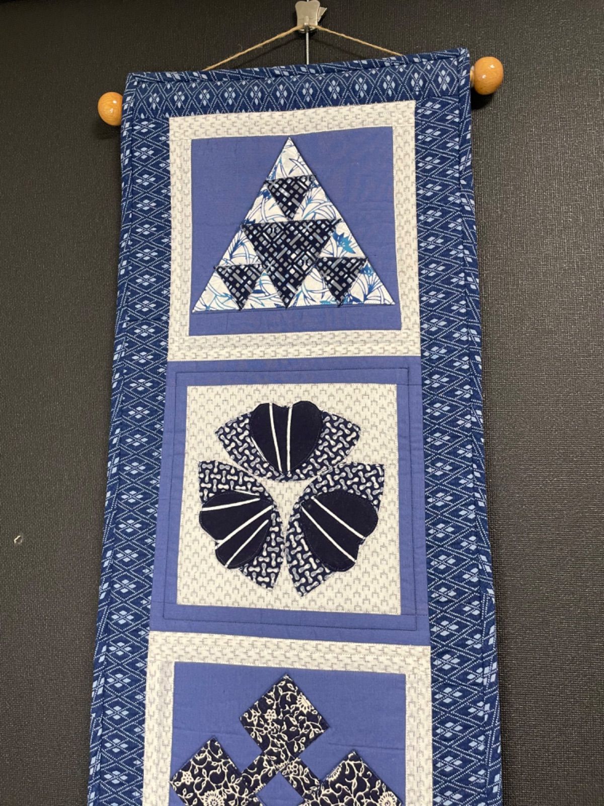ハンドメイド 着物リメイク タペストリー 1 - メルカリ