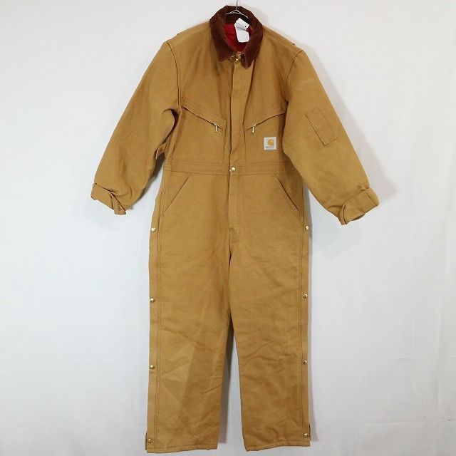 Carhartt カーハート　オールインワン　つなぎ　ブラウンベージュ　中綿 Carhartt カーハート オールインワン つなぎ ブラウンベージュ