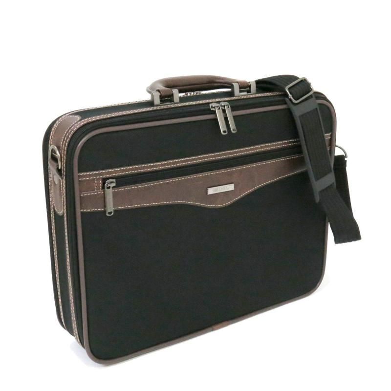 サンイーグル SUN EAGLE ソフトアタッシュケース W39cm 2ルームタイプ|7466