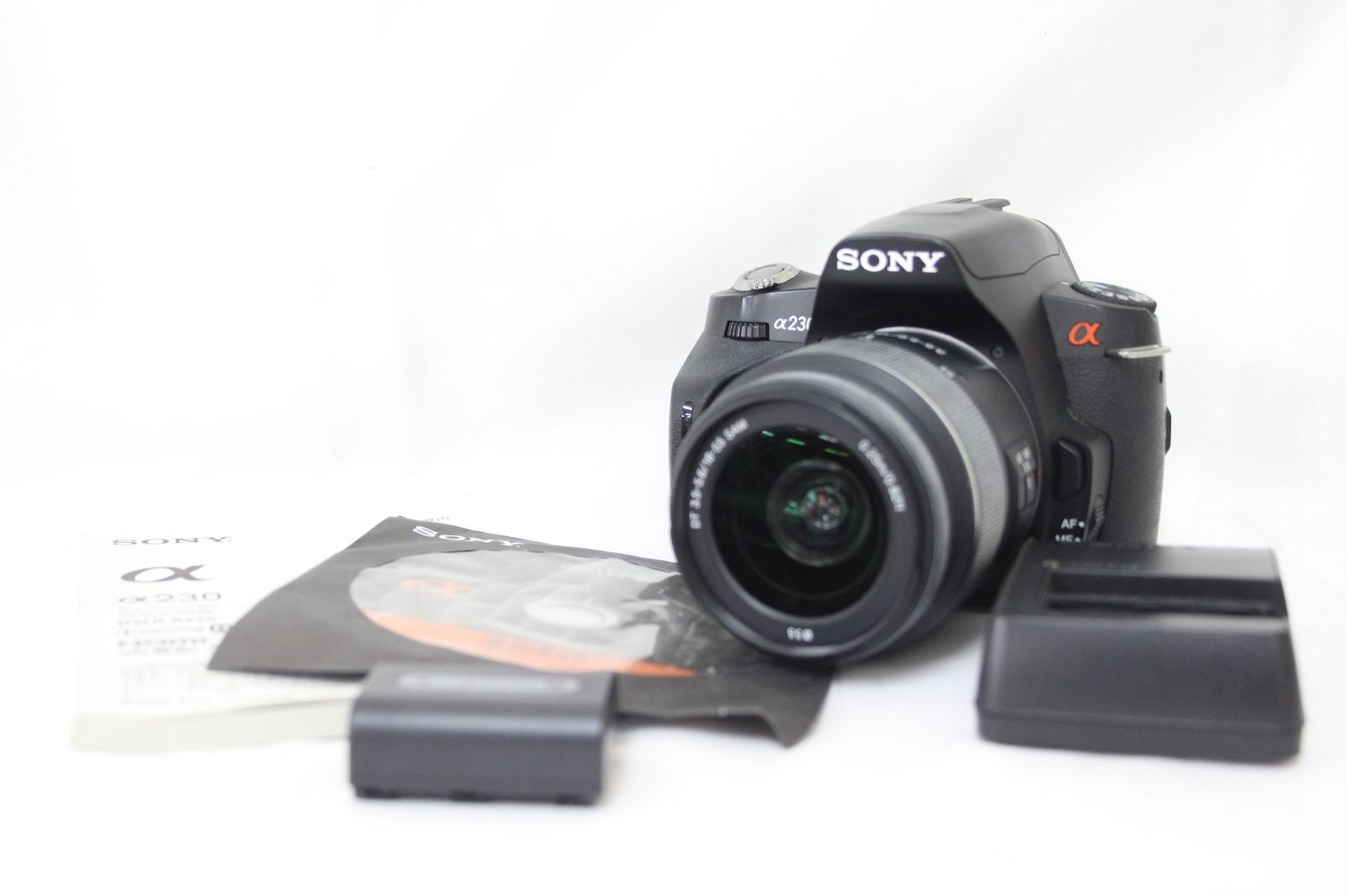 返品保証】 ソニー ショップ Sony α230 DT 18-55mm F3.5-5.6 SAM