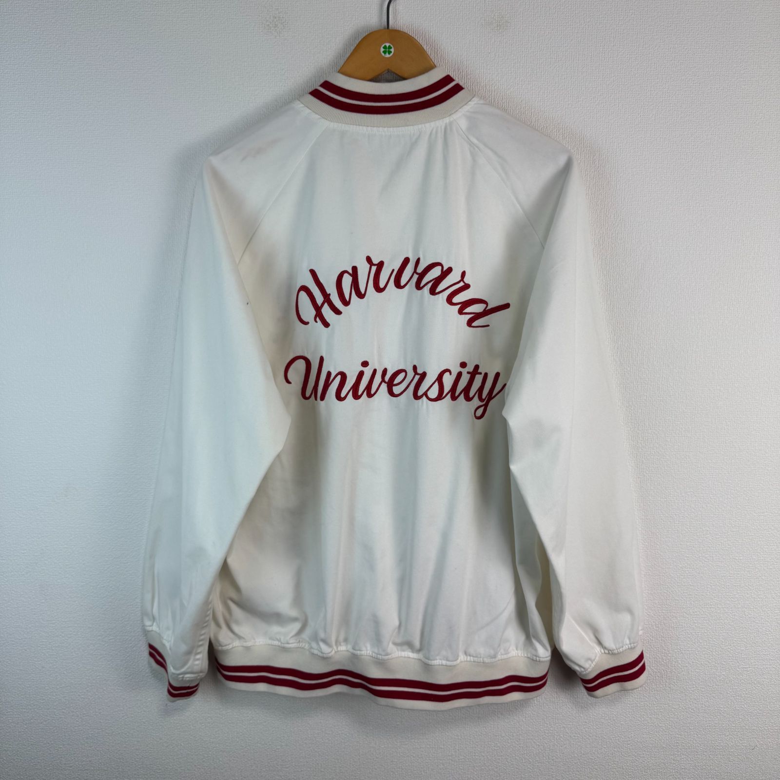 Harvard ハーバード大学 刺繍 スタジャン ブルゾン ジャケット