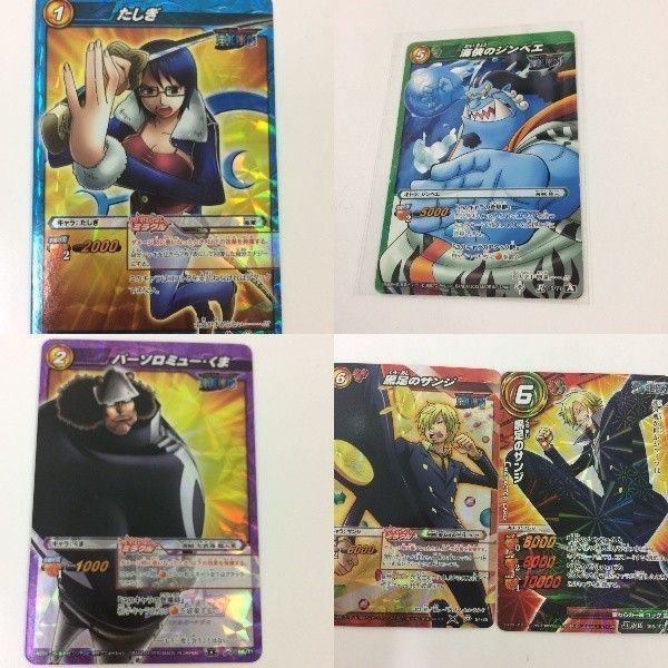 す4 ミラクルバトルカードダス ミラバト カード ワンピース まとめ た
