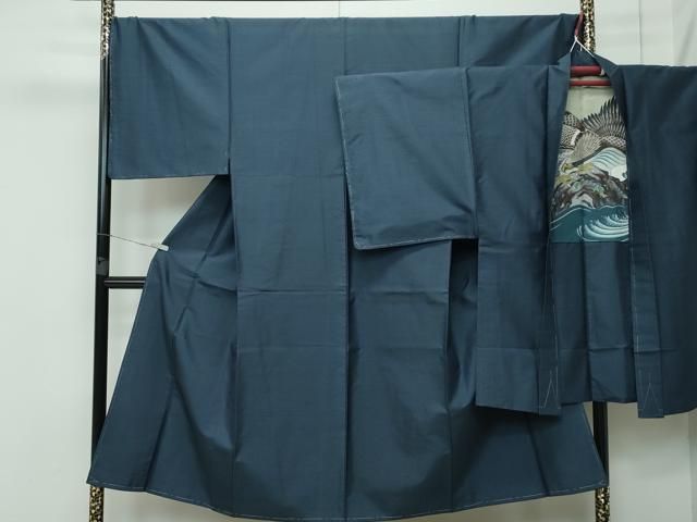 平和屋着物 上 男性 本場大島紬 アンサンブル 80亀甲 総詰め CZAA3521s5