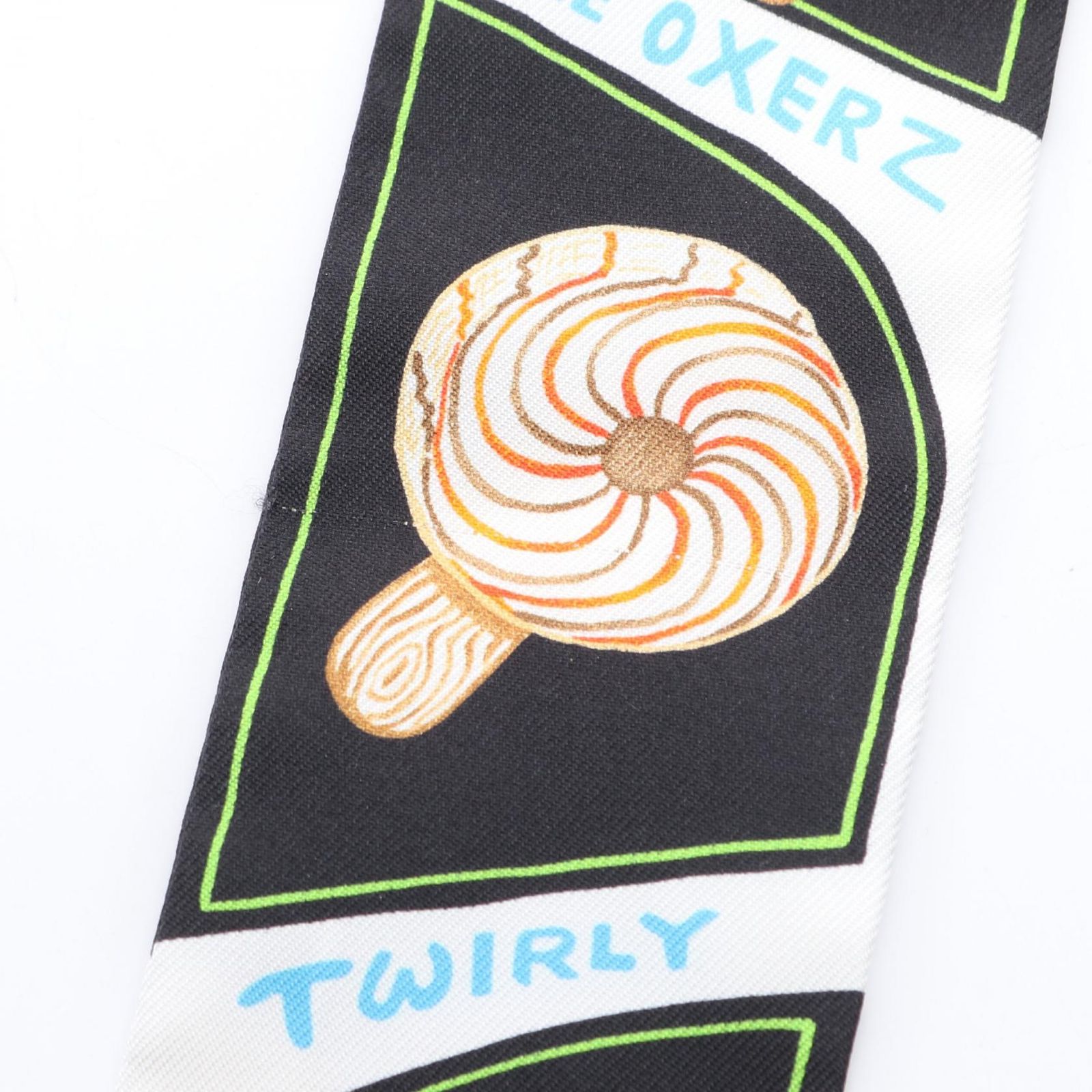 エルメス HERMES スカーフ ツイリー Funny Ice Cream シルク