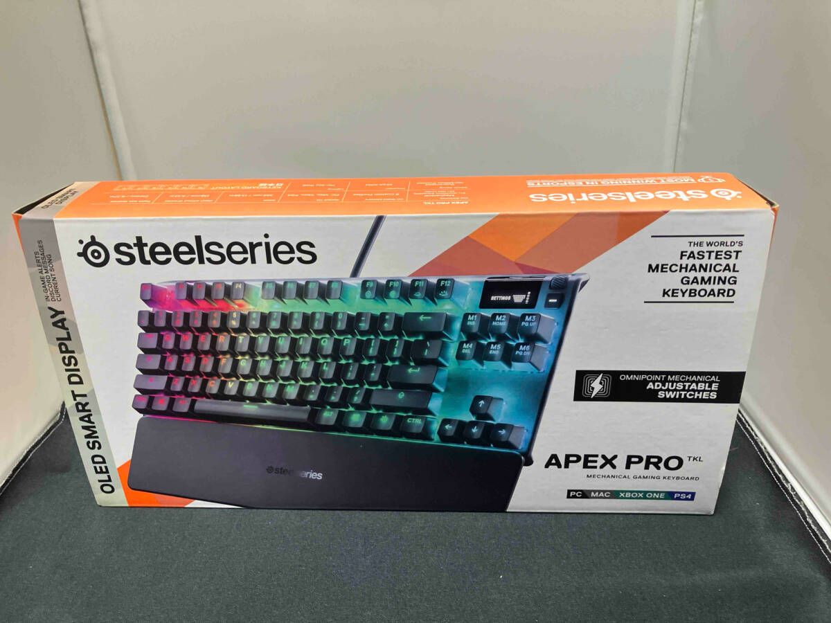 動作 済 steelseries APEX PRO TKL JP