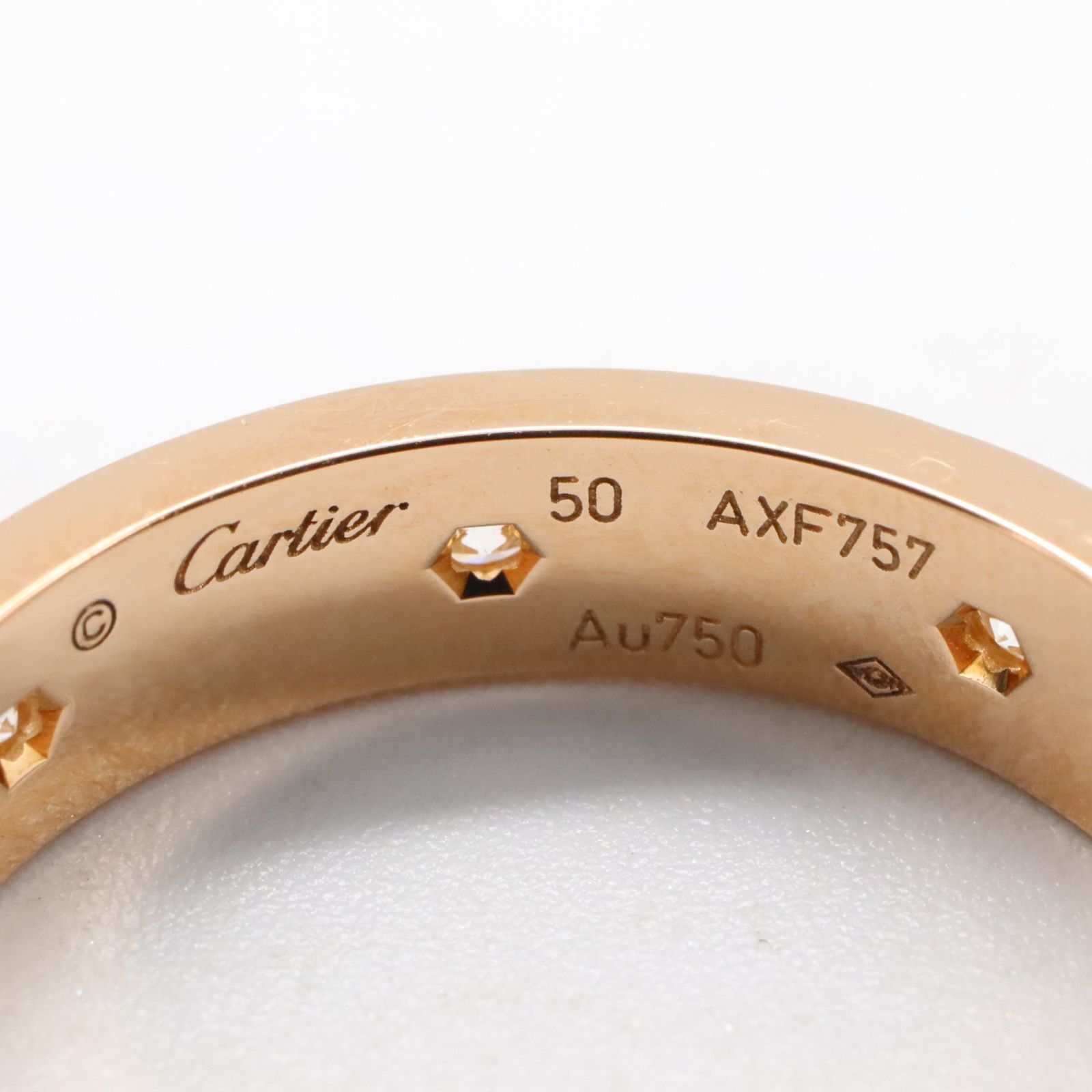 カルティエ ミニラブ リング 愛】】B4577 カルティエ ミニラブリング