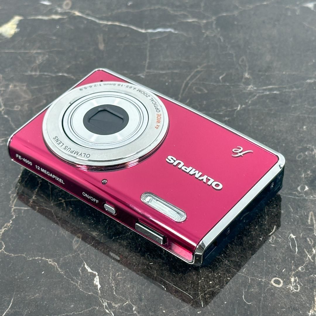 OLYMPUS FE-4000 コンパクトデジタルカメラ - メルカリ