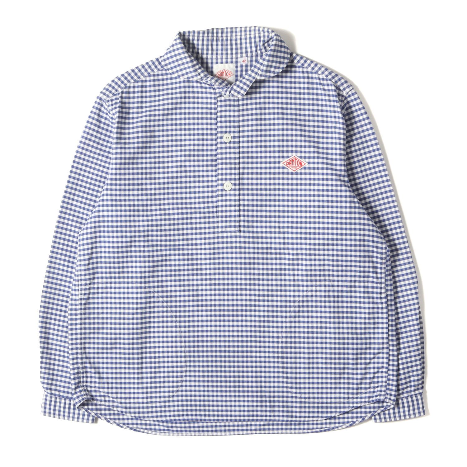 楽天市場】ダントン ギンガム チェック シャツ（長さ（袖）長袖）の