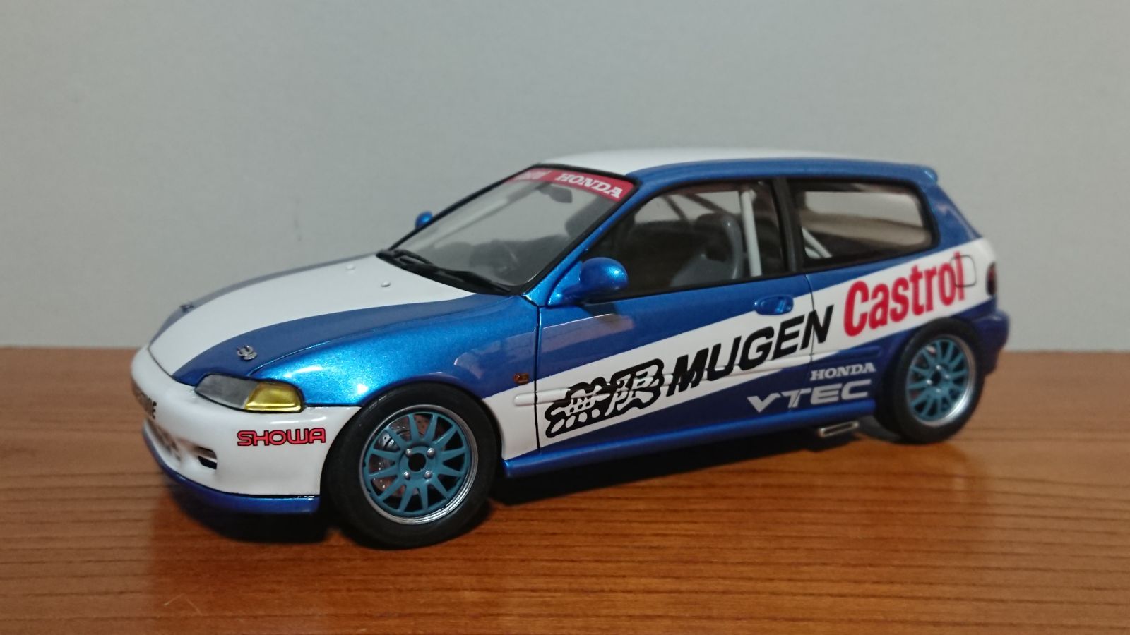 1/24 ハセガワ　シビック EG6 ハセガワ 1/24 HONDA CIVIC EG6を爆音レース仕様にカスタムして