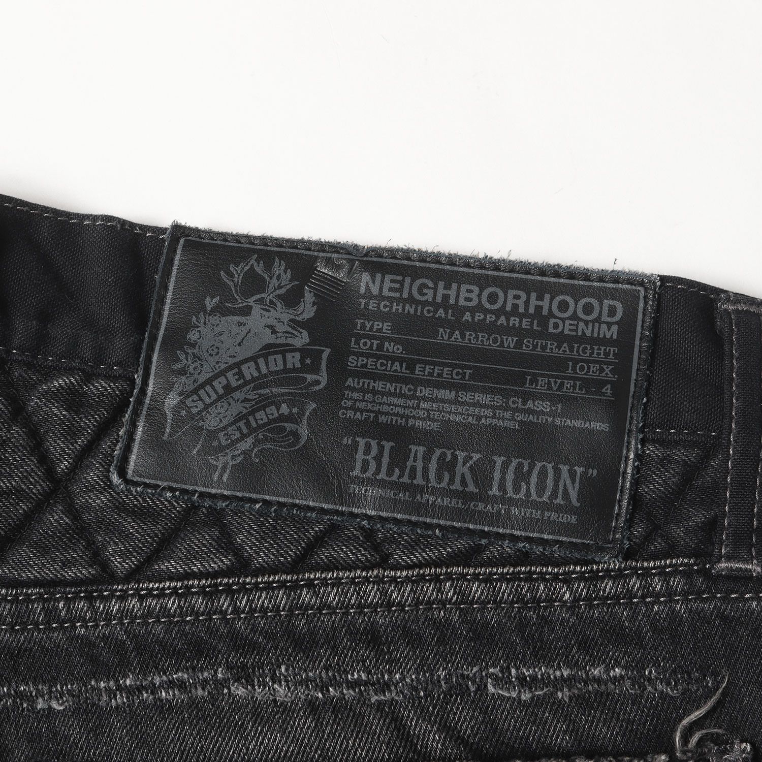 美品】NEIGHBORHOOD ネイバーフッド パンツ サイズ:M / ブラック 