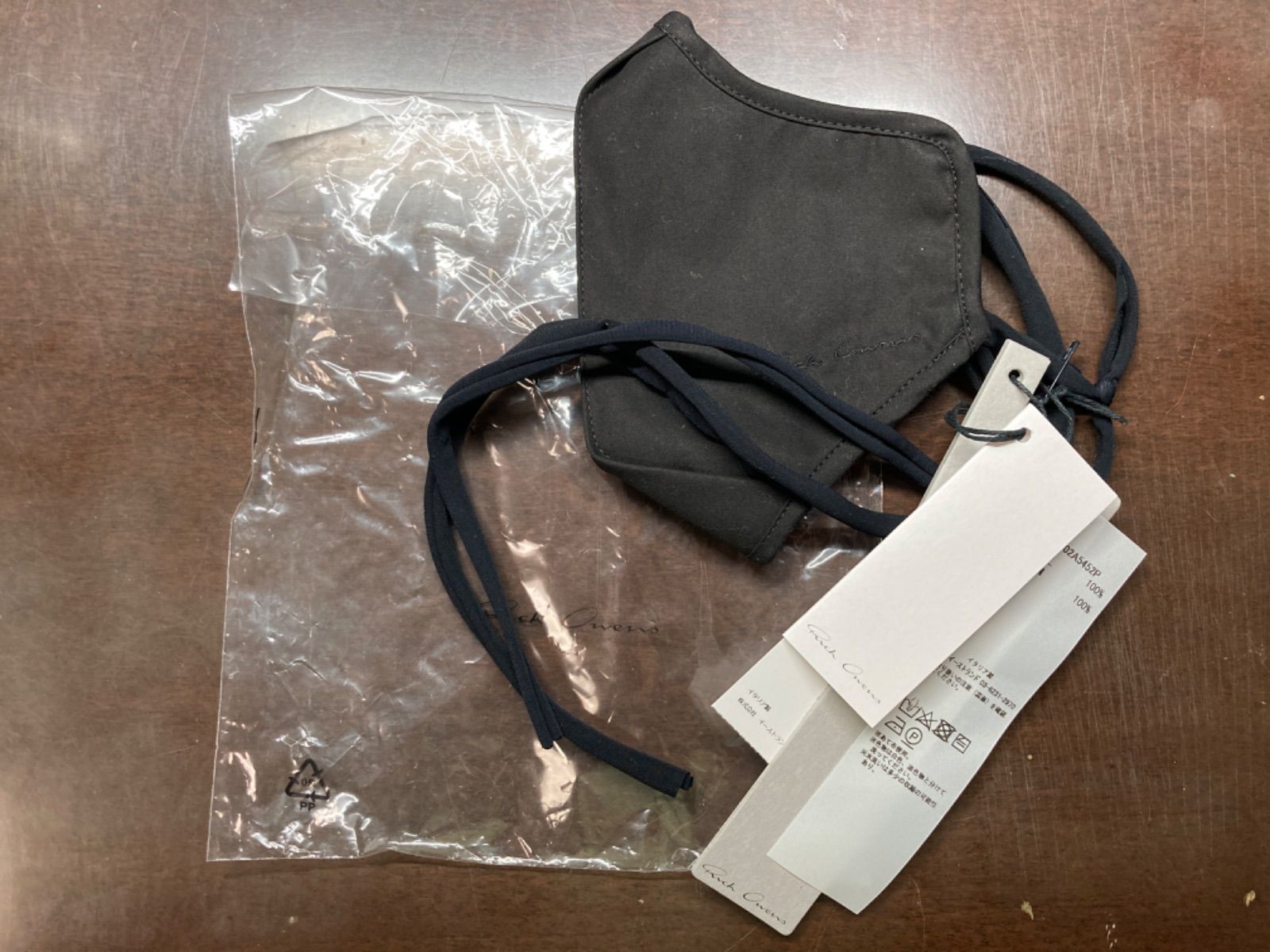 新品未使用】Rick Owens リックオウエンス マスク - メルカリ