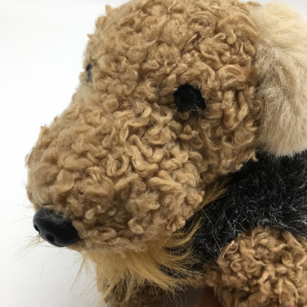 ヒールクリーク ヘッドカバー ブラウン×黒 FW 犬 ぬいぐるみ