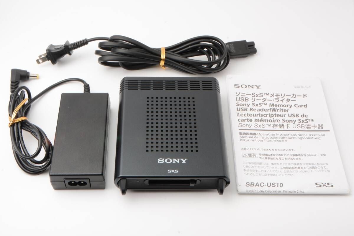 SONY SBAC-US10 SxSメモリーカード USBリーダーライター LL4513 H001