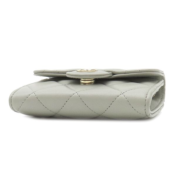 極美品 CHANEL シャネル WOC チェーンウォレット 二つ折り財布 19番台 ココマーク キャビアスキン ブルーグレー シルバー金具 中古  66305 – Casanova Vintage