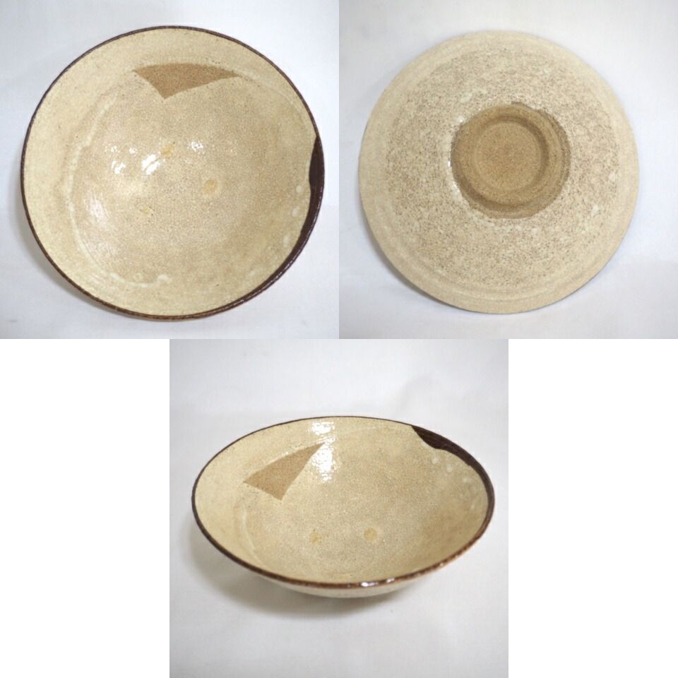七月の特売品】赤津焼 山口正悟 (三代 山口錠鉄)作 瀬戸唐津 平