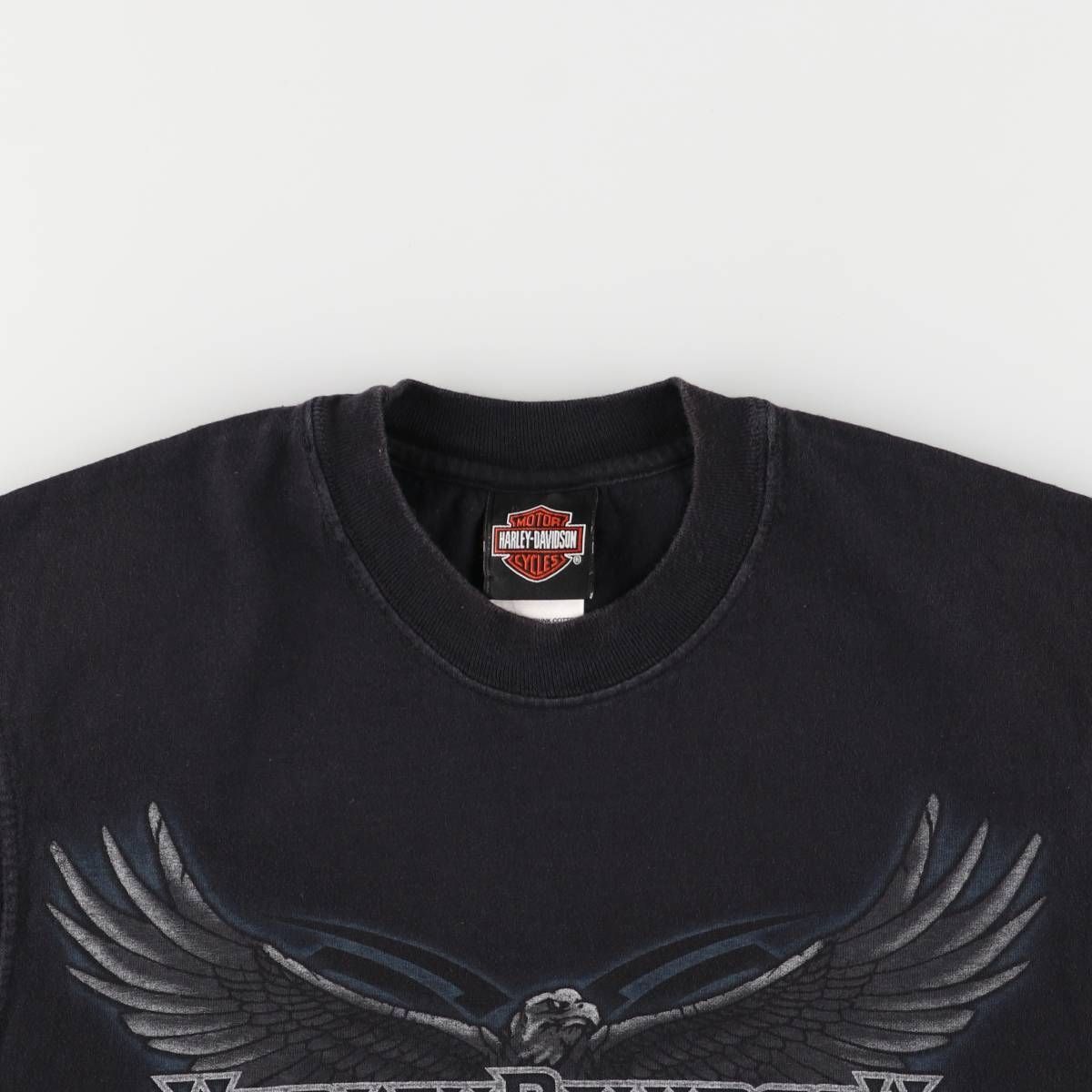 古着 00年代 ハーレーダビッドソン Harley-Davidson 鷲柄 イーグル柄