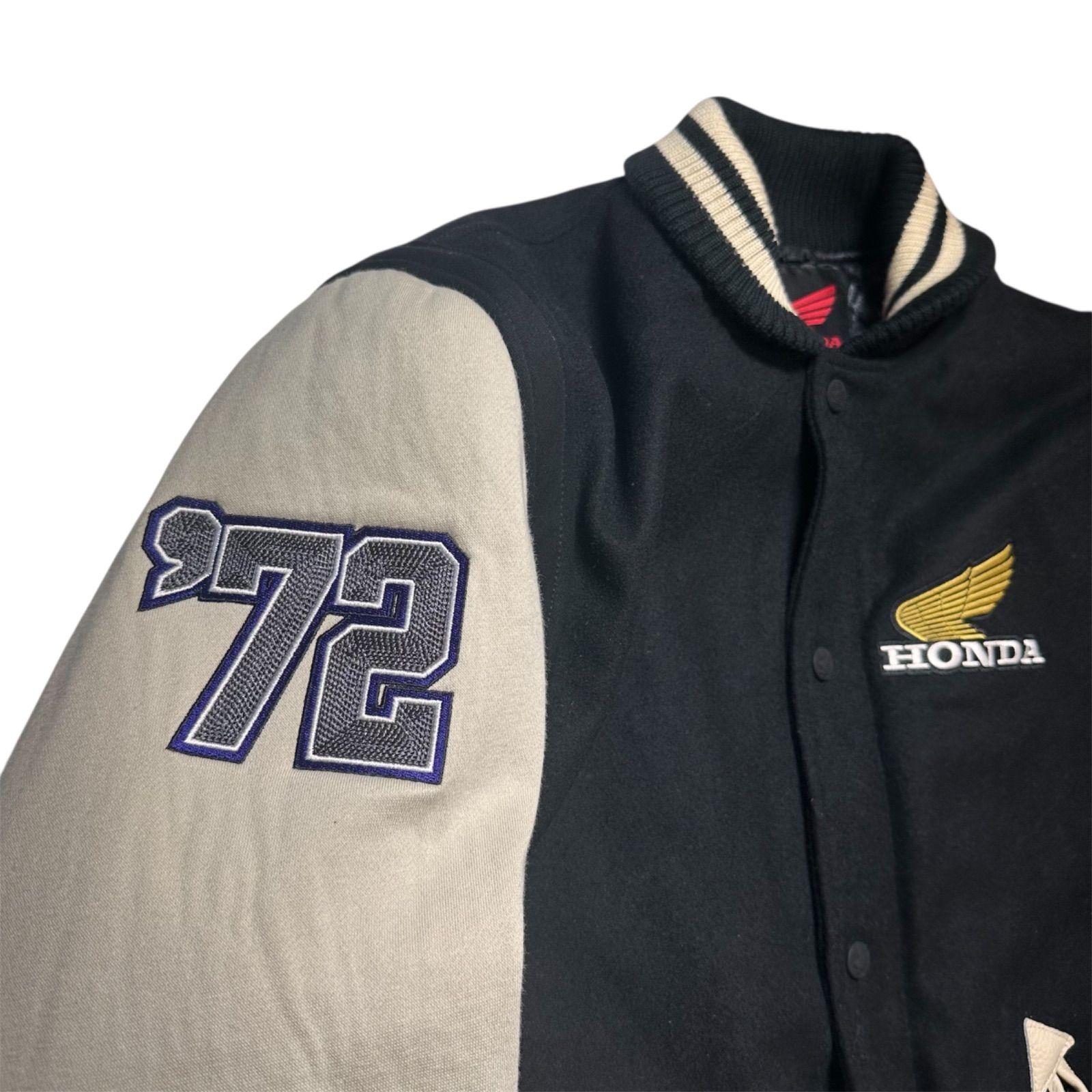 70】HONDA ホンダ スタジアムジャンパー stadium jumper ブラック