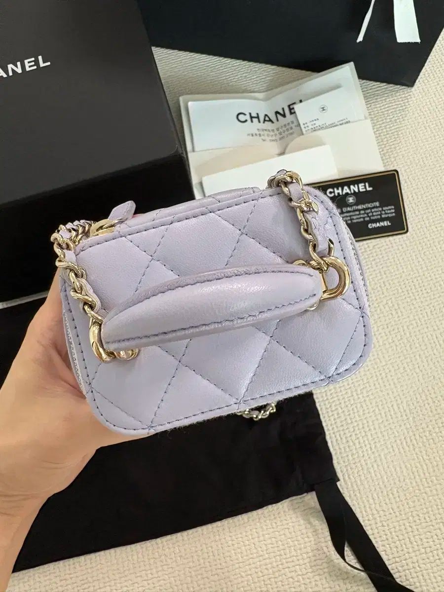 Chanel(シャネル) バニティ トップハンドル 平方 チェーンバッグ