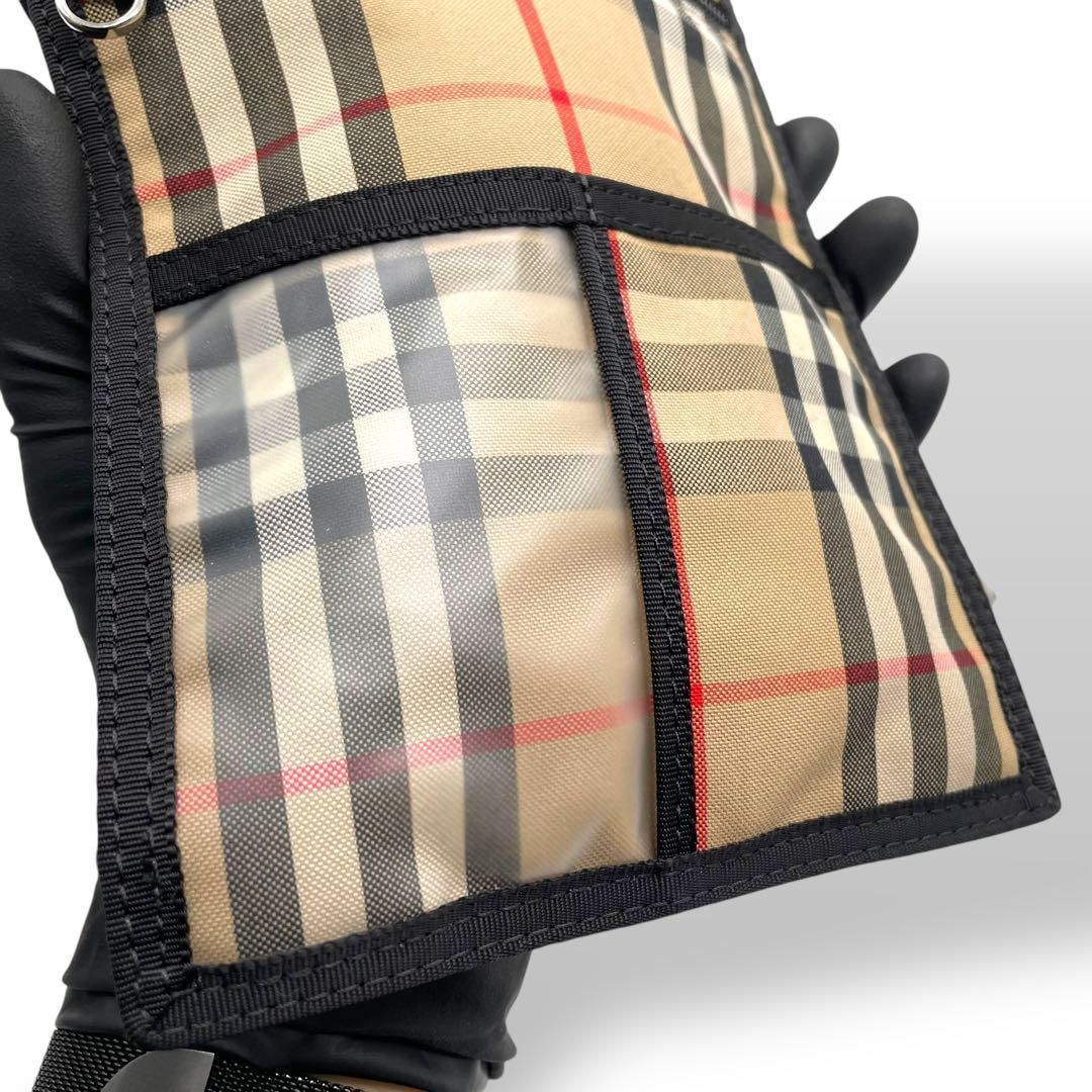 未使用級 BURBERRY バーバリー ショルダーバッグ ノバチェック 未使用級 BURBERRY バーバリー ショルダーバッグ ノバチェック
