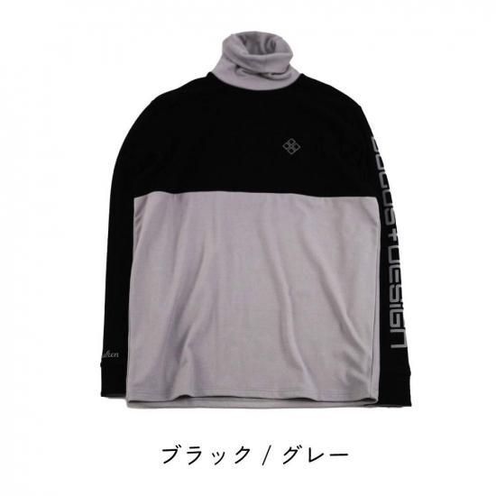 DOCUS ゴルフウェア ドゥーカス モックネックシャツ 長袖 ハイネック