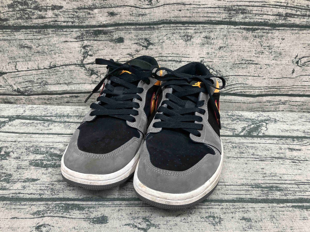 NIKE ナイキ スニーカー エアジョーダン 1 LOW SE 25.5cm ブラック