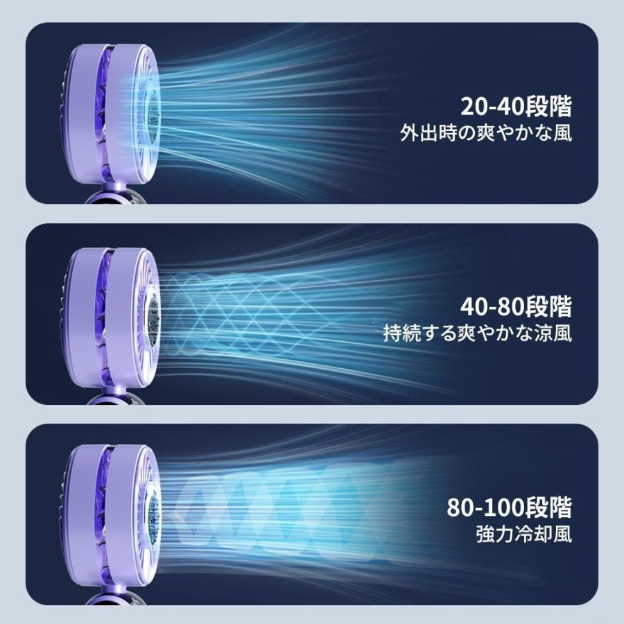 折りたたみハンディ扇風機 静音