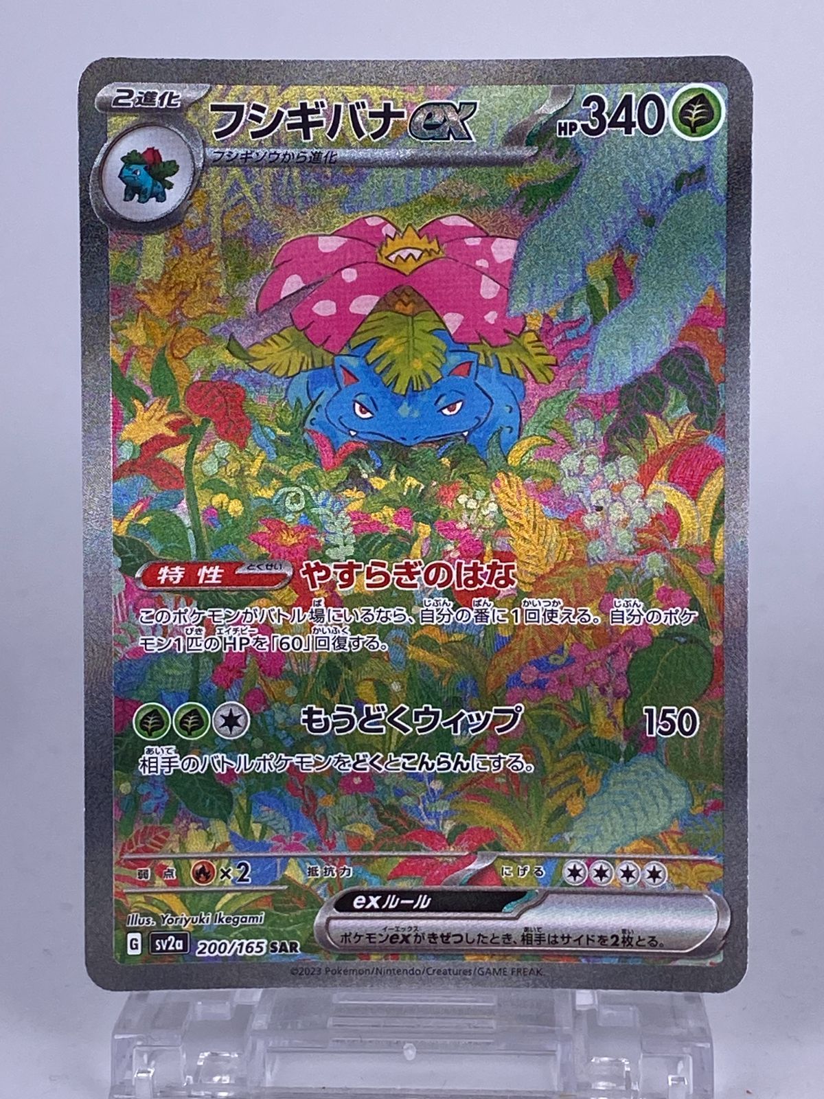 御三家SAR 3枚セット フシギバナ リザードン カメックス　ポケモン 151 1265-4 御三家 151 SAR 3枚セット カメックス SAR 202/168