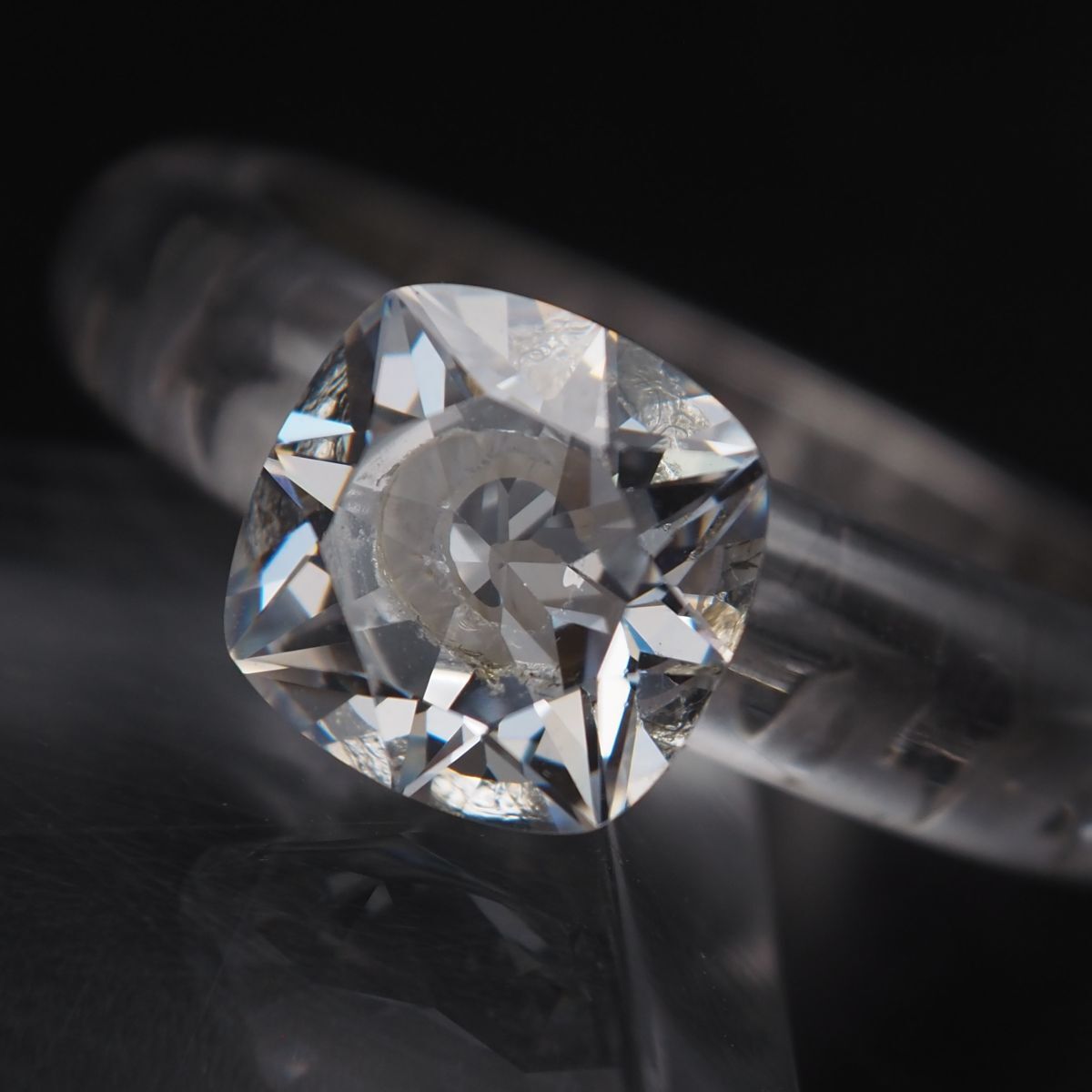 スタージュエリー*星形クリスタルリング シルバー925 C766 STAR JEWELRY スタージュエリー 925刻印 リング