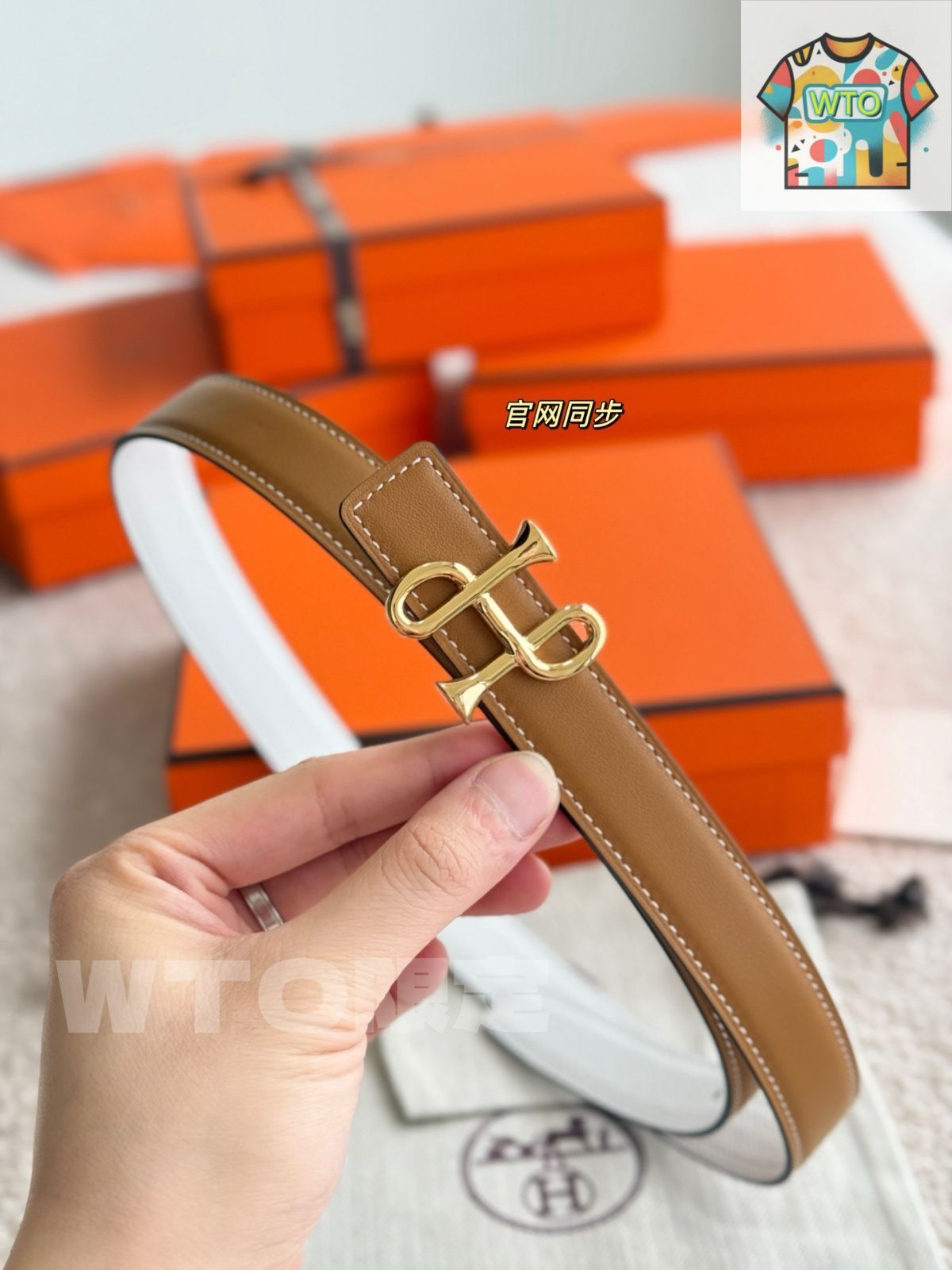 今日特価】Herm?s エルメス Cor Baroque レディースベルト-2