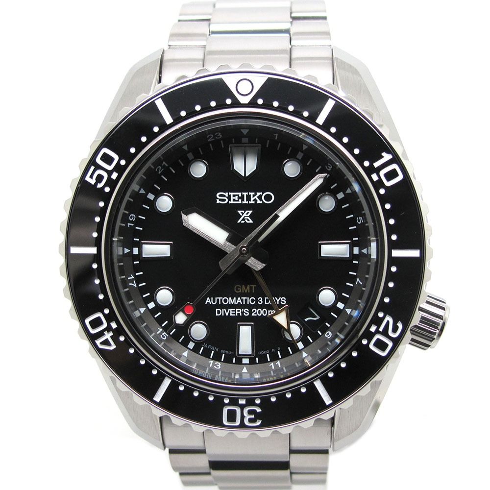 SEIKO セイコー 腕時計 PROSPEX プロスペックス ダイバー GMT SBEJ011 ...