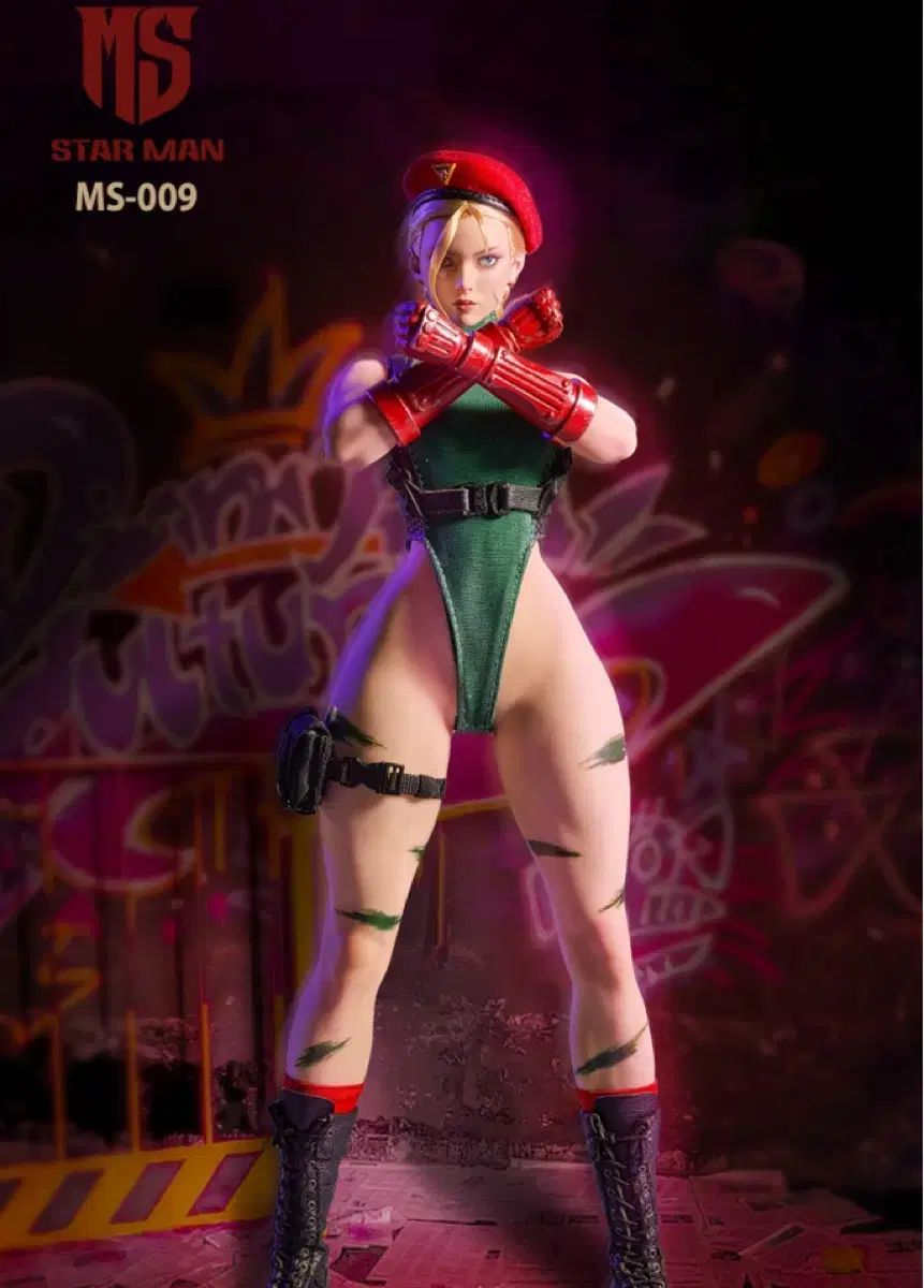 スターマン MS ー 009 12 インチ ストリート ファイター キャミー