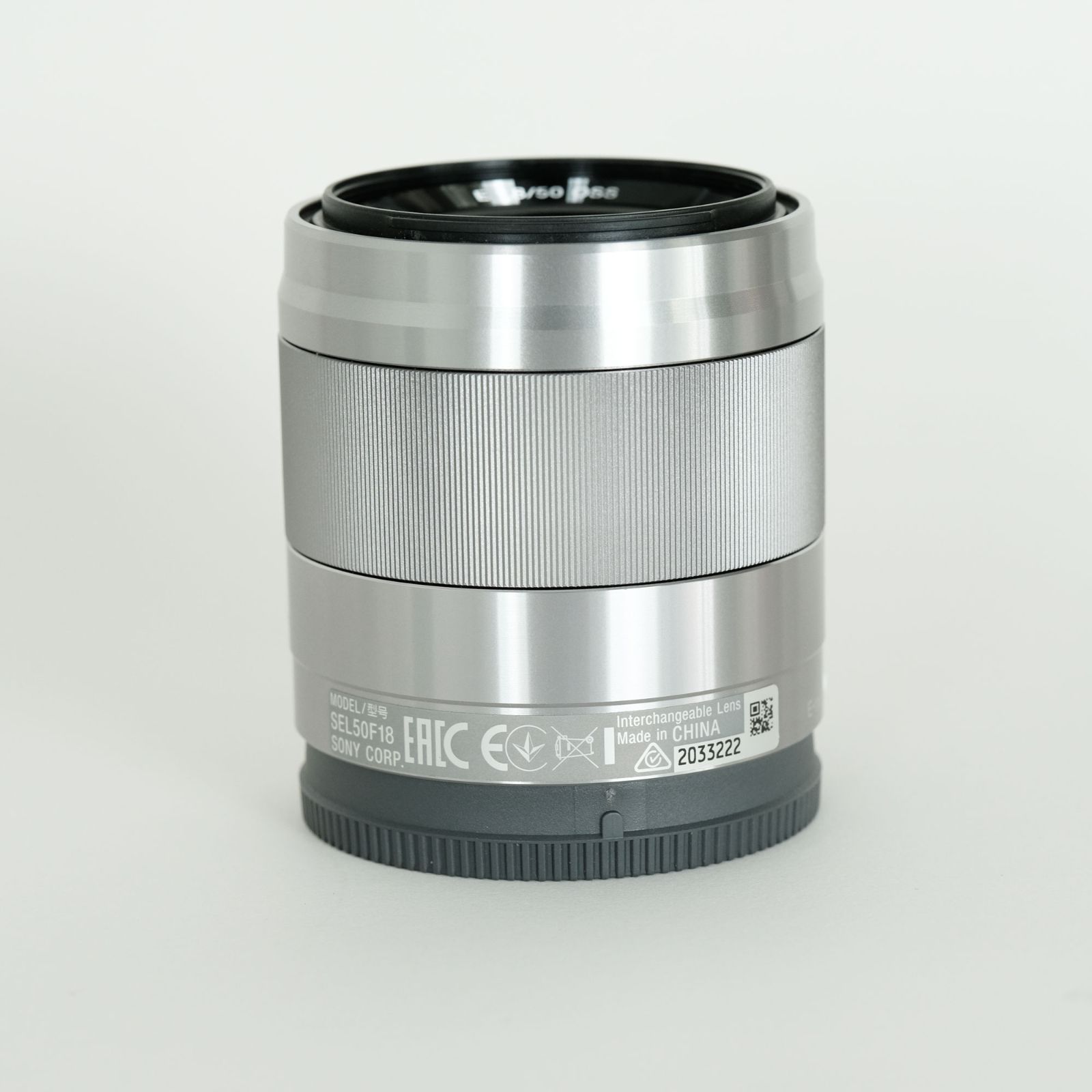 極美品｜フィルター付] SONY E 50mm F1.8 OSS SEL50F18 シルバー 