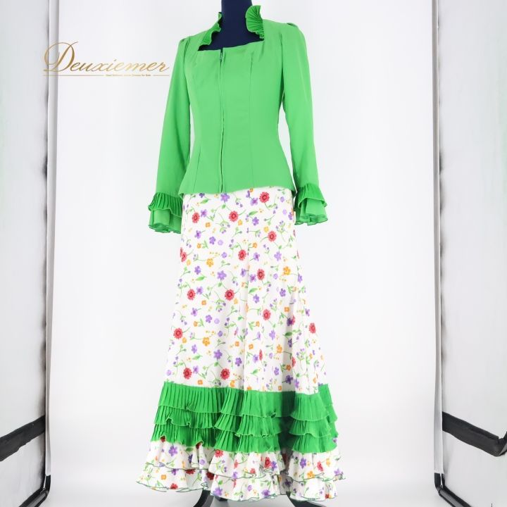 フラメンコ スカートとトップス セット 衣装 フラメンコ スカートと