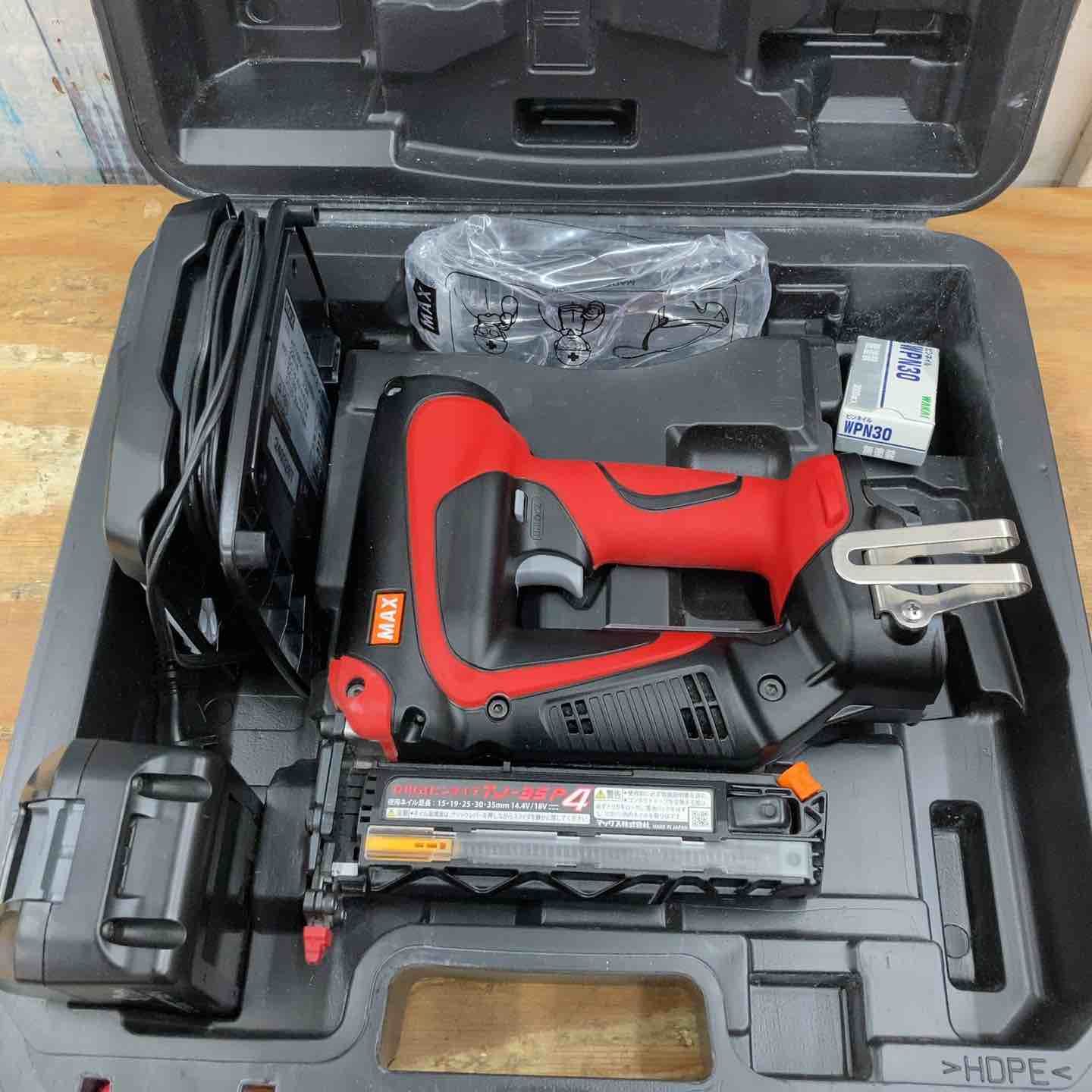マックス MAX コードレスピンネイラ TJ-35P4-BC|1850A 柏店