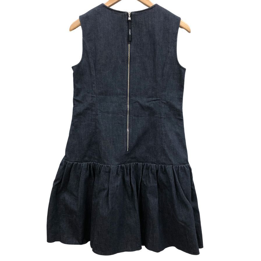 フォクシーニューヨーク　ノースリーブ フレアワンピース フォクシーニューヨーク ノースリーブワンピース フレア サイズ