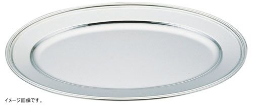 【新品】ＵＫ18-8 Ｂ渕小判皿２０インチ （NKB05020）