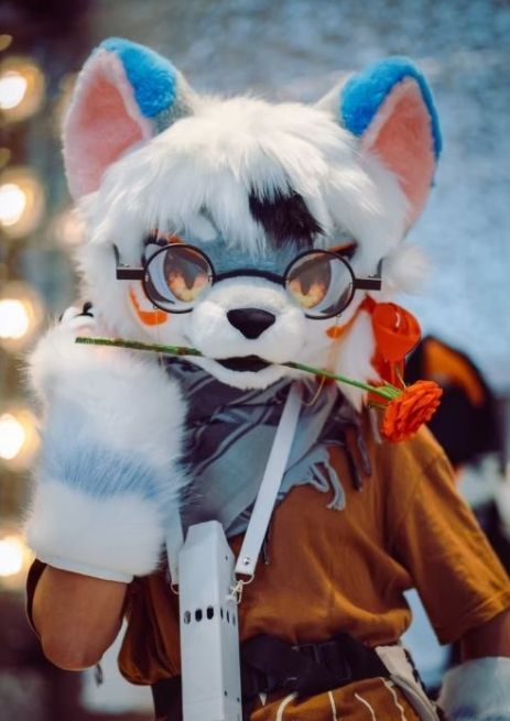 ケモノ 着ぐるみ コスプレ ファーマスク クマ