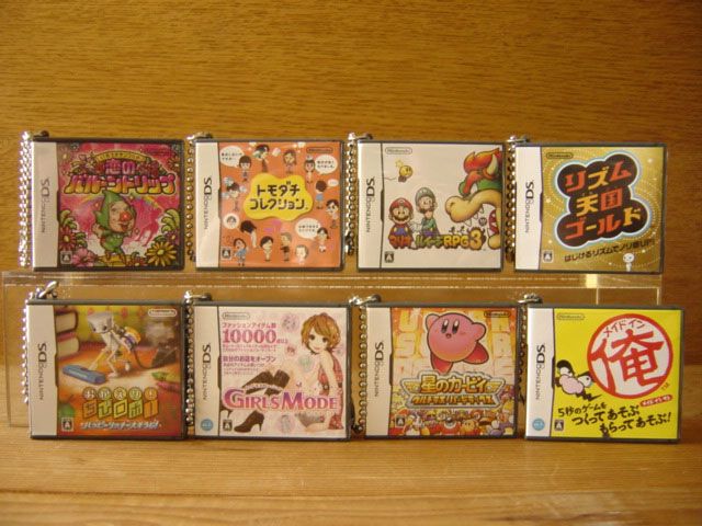♯Gov20BZ任天堂DSゲームカード型消ゴム入ゲームカードケース8種 - メルカリ